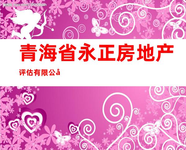 青海省永正房地产评估有限公司